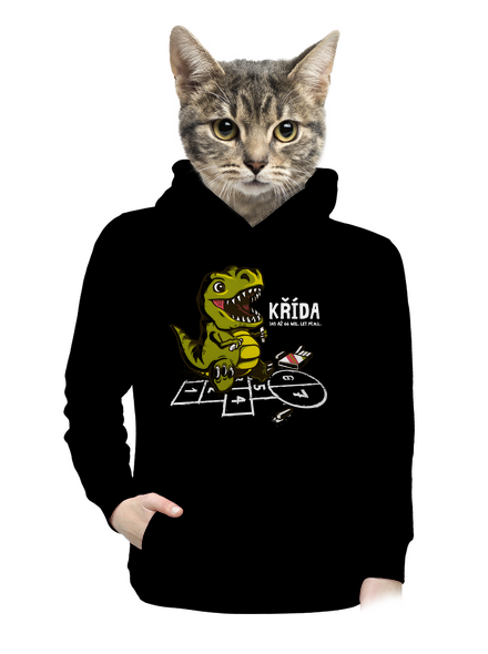 Křída dámská mikina klokanka Black