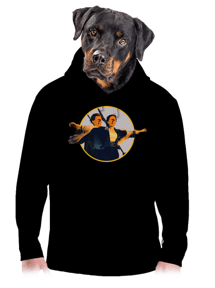 Titanic pánská mikina klokanka Black