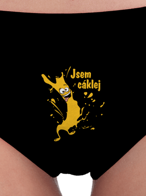 Cáklej dámské kalhotky Black