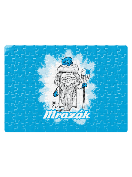 Mrazák puzzle White