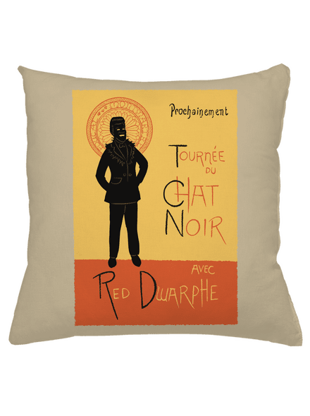 Le Chat Noir polštář Beige