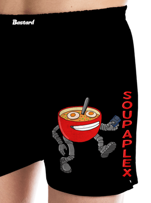 Soupaplex pánské trenky Black