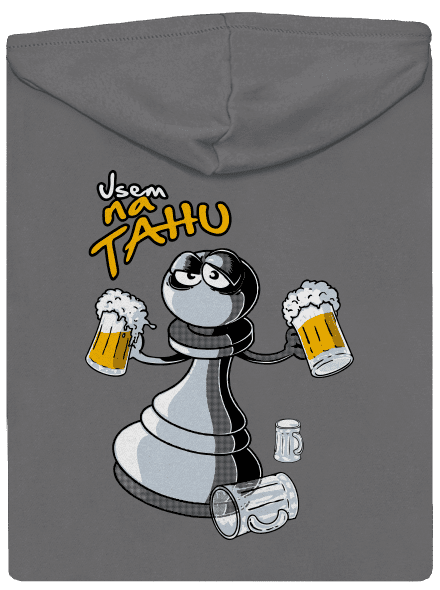 Na tahu dámská mikina na zip Steel Gray