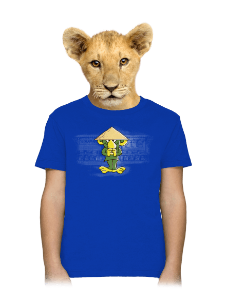 Dobí den dětské tričko Royal Blue
