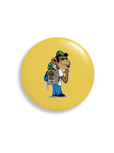 Boombox backpack placka uni