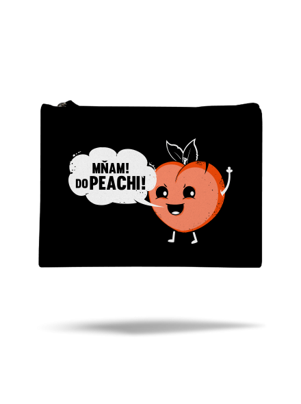 Mňam do peachi taštička Black
