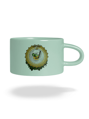 Pivní horoskop: Vodnář hrnek makronka Mint Macaron