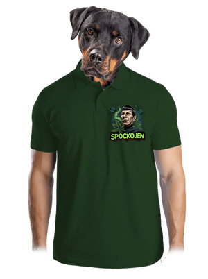 Spockojen pánská polokošile Bottle Green Mal