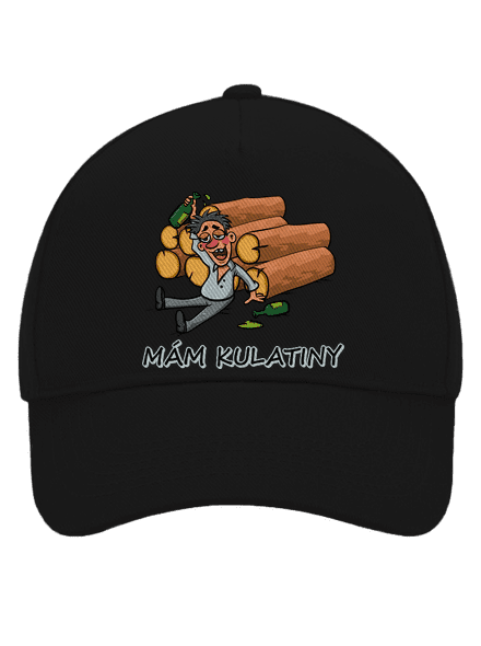 Mám kulatiny kšiltovka baseballka Black