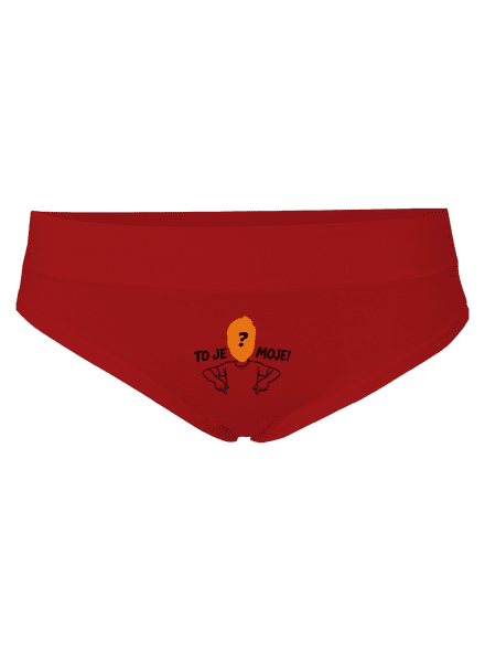 To je moje s mužem dámské kalhotky Red Mal