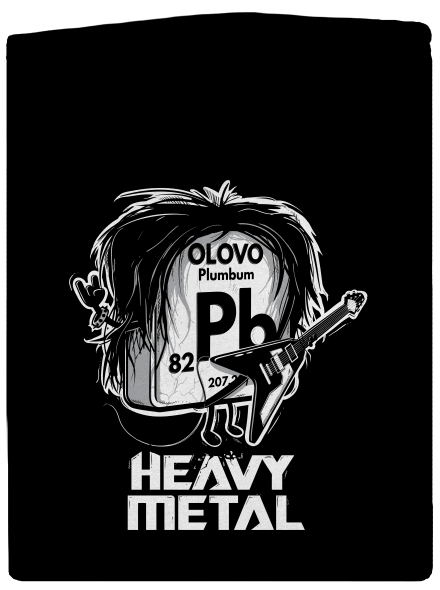 Heavy Metal dámská mikina na zip Black