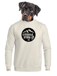 unisex mikina bez kapuce