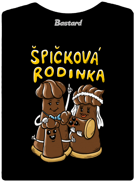 Špičková rodina II dámské tričko Black