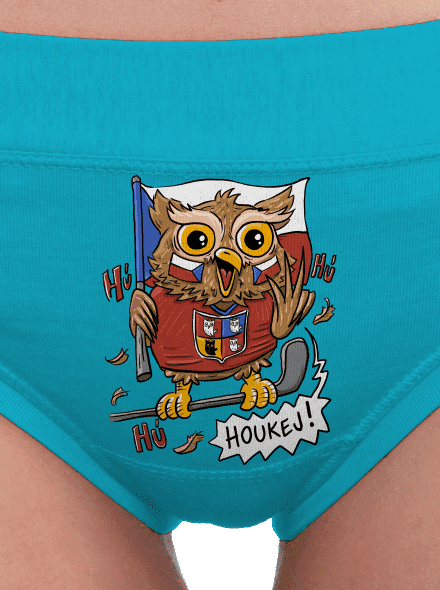 Houkej dámské kalhotky Turquoise