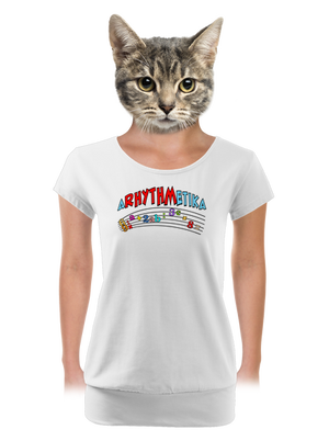 dámské tričko s lemem