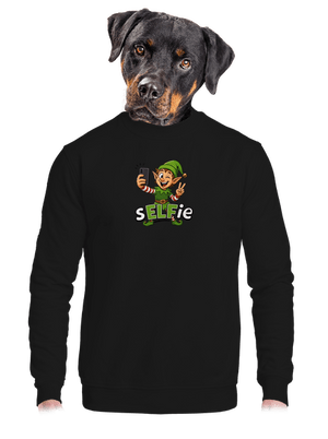 unisex mikina bez kapuce