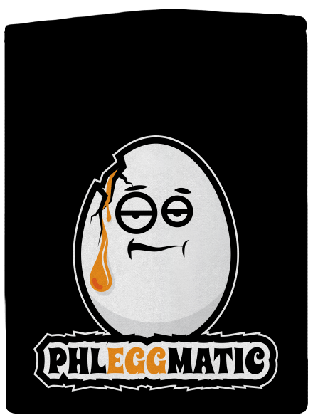 Phleggmatic pánská mikina na zip Black