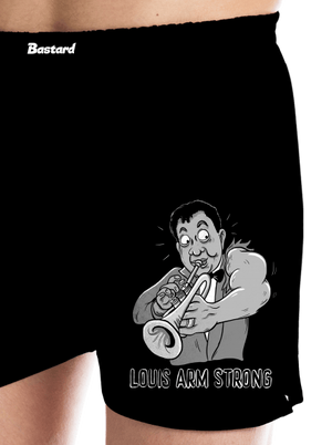 Louis Armstrong pánské trenky Black