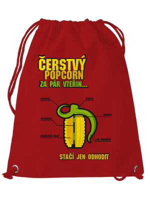 Čerstvý popcorn vak Red Mal
