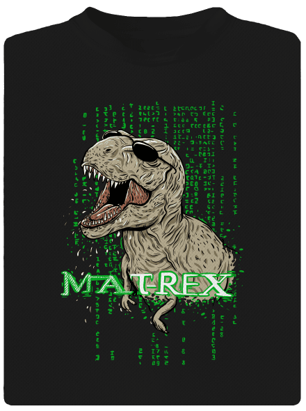 MAT-REX dětské sportovní tričko Black