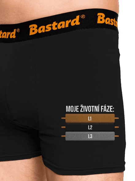 Moje životní fáze boxerky Black