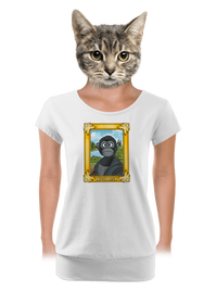 dámské tričko s lemem