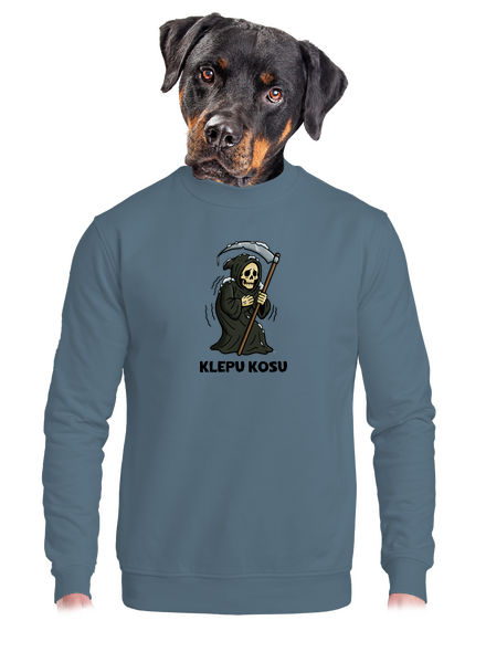 Klepu kosu unisex mikina bez kapuce Nordic Blue