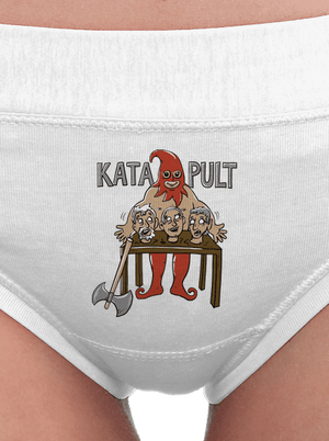 Kata pult dámské kalhotky White