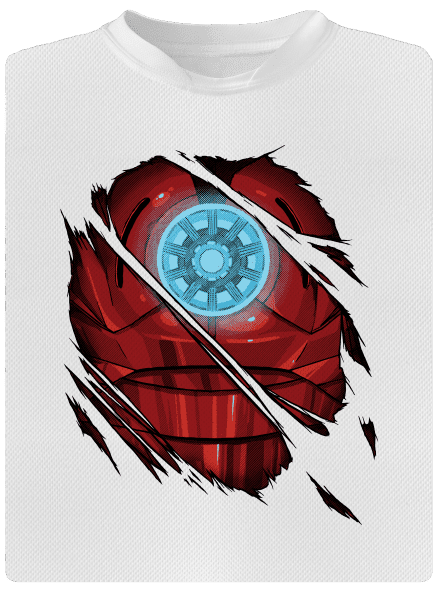 Ironman dětské sportovní tričko White