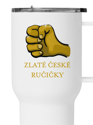 Ručičky termohrnek White