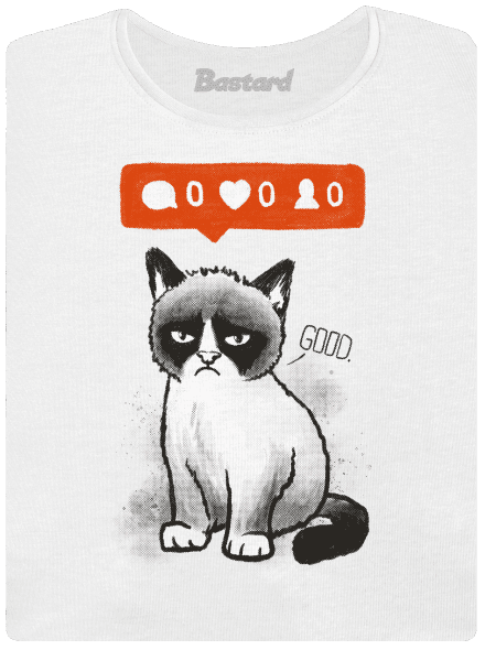 Grumpy dámské tričko s lemem White