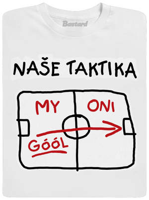 Naše taktika dětské tričko White