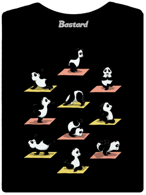 Pandí jóga dámské tričko premium Black