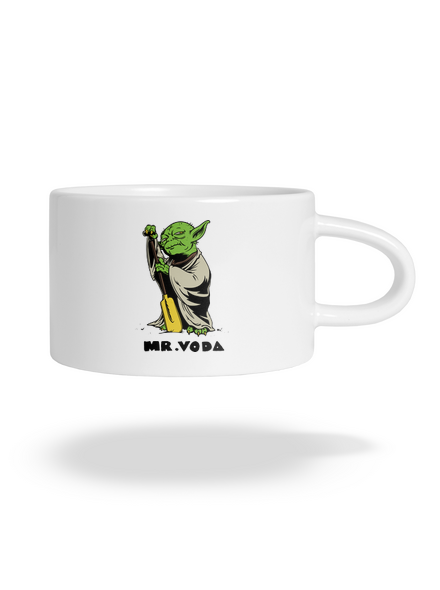 Mr. Voda hrnek makronka White