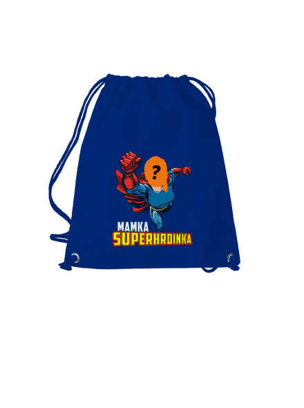 Mamka superhrdinka vak Royal Blue Mal