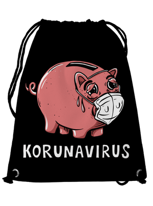 Korunavirus v kasičce vak Black