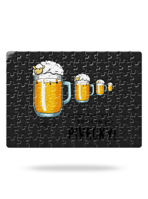 Pivečka puzzle White