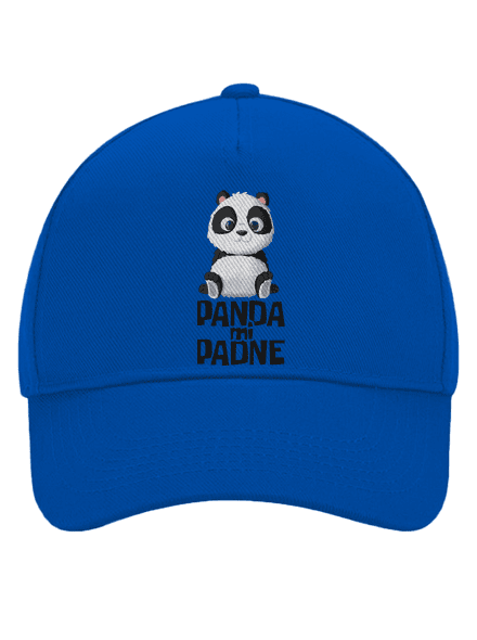 Panda mi padne kšiltovka baseballka Bright Royal
