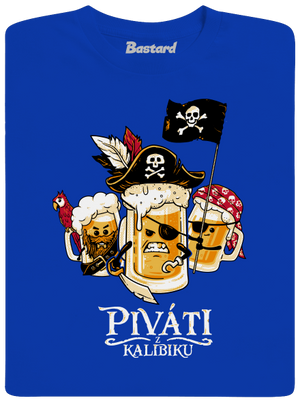 Piváti z Kalibiku pánské dlouhý rukáv Royal Blue