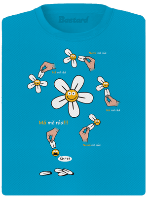 Má mě rád dámské sportovní tričko Blue Atol