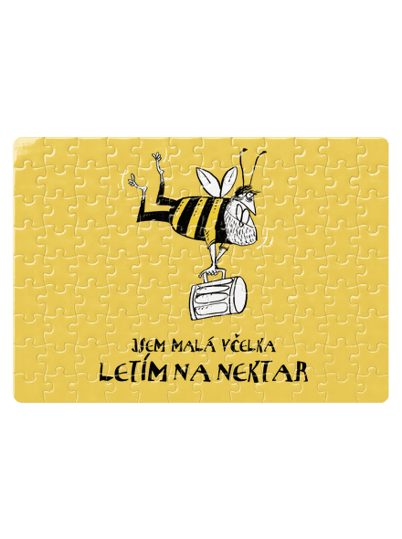 Malá včelka puzzle White