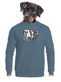 unisex mikina bez kapuce