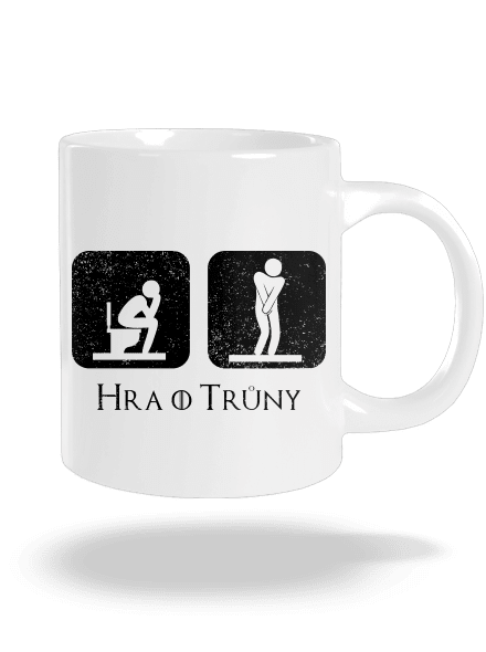 Hra o trůny velký hrnek White