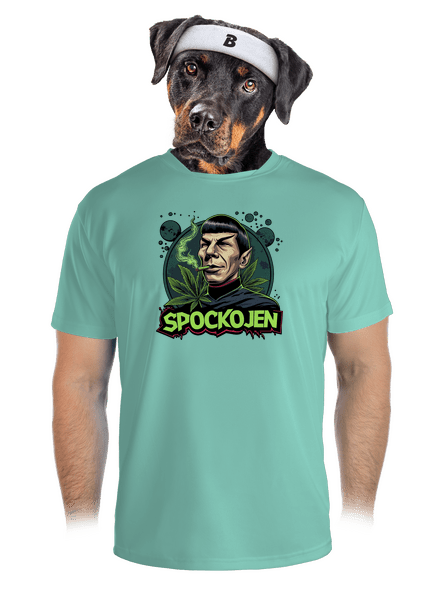 Spockojen pánské sportovní tričko Mint Mal