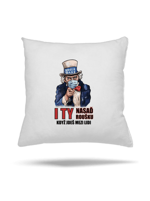 Nasaď roušku polštář White
