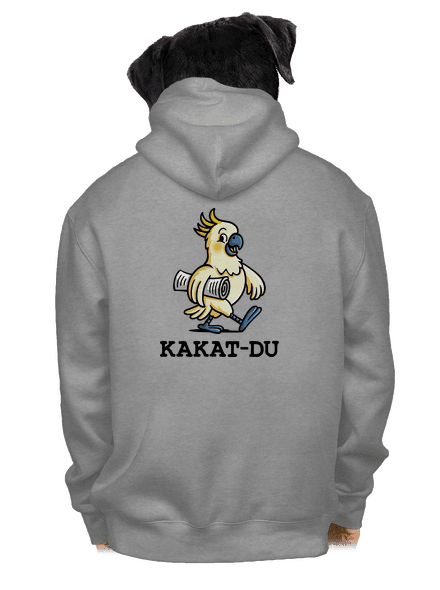 Kakat-du pánská mikina na zip Light Melange