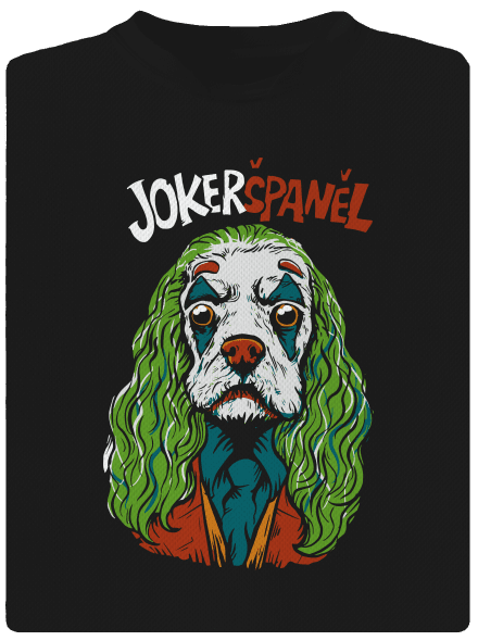 JokerŠpaněl pánské sportovní tričko Black