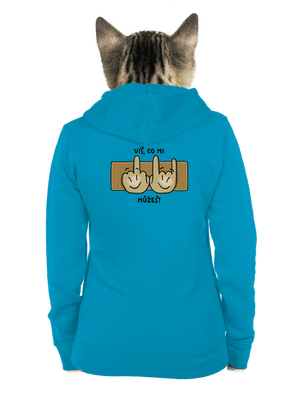 dámská mikina na zip