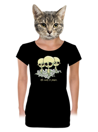 dámské tričko s lemem