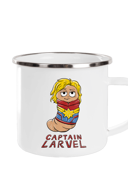 Captain Larvel plecháček White